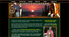 Desktop Screenshot of chapleaulodge.com